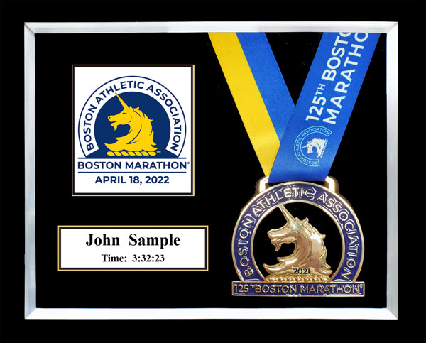 Marathon de Boston  Cadres personnalisés pour médaille